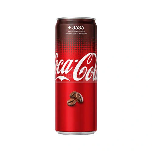 Coca Cola-კოკა კოლა + ყავა 250მლ 1*12ც შაქრის გარეშე Coca Cola-კოკა კოლა + ყავა 250მლ 1*12ც შაქრის გარეშე